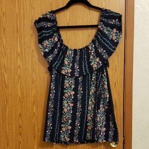 Off shoulder top, size xl, Old Navy